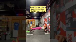Reverse plank #reverseplank #coreexercise #corestrength #glutes #core #backmuscles