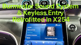 Burmester Sound System & Keyless Entry Retrofitted In X254 GLC300