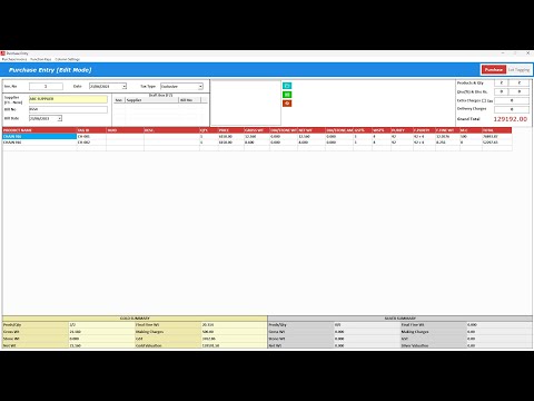 Supplier/Dealer Metal Balance | Jewellery Billing Software | Tamil | Smart POS