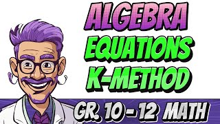 Algebra - Solve Exponential Equations Using the K Method