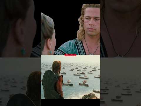 "Battle between Peace & Glory! which side would you go?" ✌💪 #bradpitt  #troy   #shorts