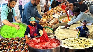 GRAND RAMADAN IFTAR STREET FOOD | ROADSIDE IFTAR 2025 - MASSIVE RAMADAN STREET FOOD IN KARACHI