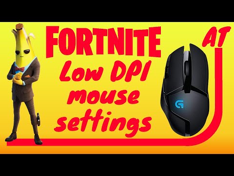 Fortnite low DPI settings for better aim and precise shots. Key to Victory Royale!