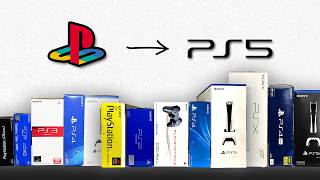 Unboxing EVERY PlayStation ever (PS1, PS2, PS3, PS4, PS5) + Gameplay