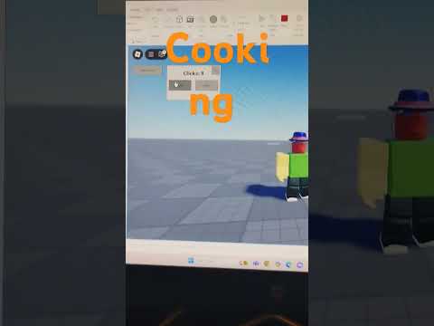 button click