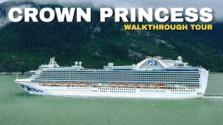 Crown Princess | Full Walkthrough Ship Tour & Review 4K | Princess Cruises 2023