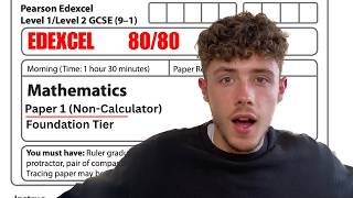 How to Get a Grade 5 | GCSE Maths Edexcel Paper 1 Foundation