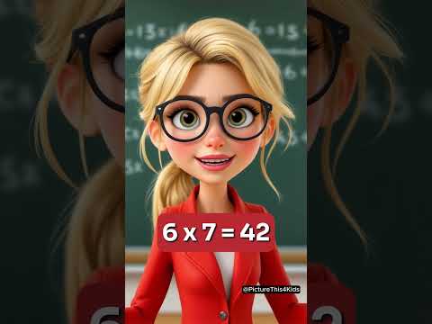 6x Times Table Song - Easy & Fun Way To Learn Multiplication Tables! #timestables #kidsfunlearning
