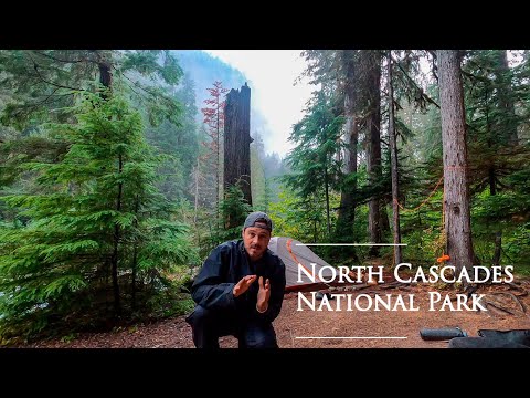 Backpacking NORTH CASCADES NATIONAL PARK | 4 Day Adventure on the THUNDER CREEK trail | Virtual Hike