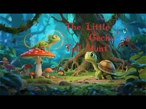 The Little Gecko’s Tail HuntDEEP SLEEP 💤 Sleep Instantly Within 3 Minutes, 🌙 Fall Asleep Fast