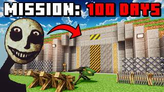 Surviving 100 Days In Minecraft's DEADLIEST Bunker