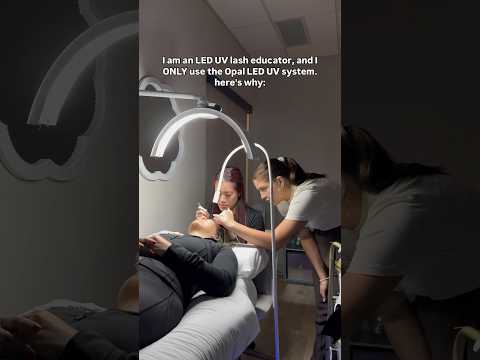 OPAL IS THE WAY TO GO! #uvlashes #lashextensions #uvlasheducator