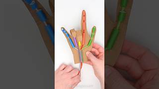 Robot Hand STEM Craft ✋ 🤖 🧶
