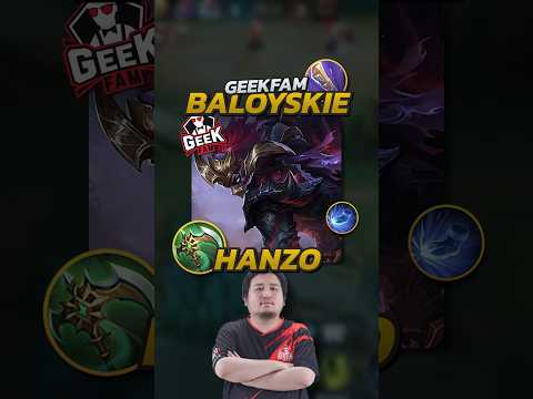 How Baloyskie Plays Roam Hanzo! Mobile Legends #mobilelegends #mlbb #gaming