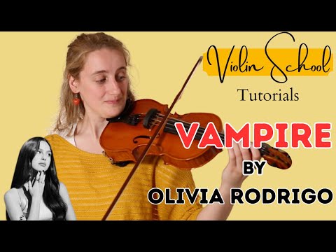 Vampire | Olivia Rodrigo | Easy Violin Tutorial
