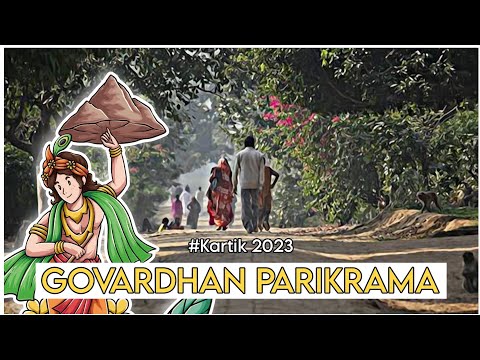 Govardhan Parikrama || गोवर्धन परिक्रमा पैदल यात्रा || Kartik Special Giriraj Parikrama | Vrindavan