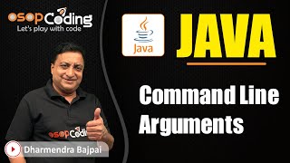 Command Line Arguments in Java | Taking Input | Java for Beginners | #Java #Lecture15