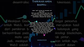 Inilah sejarah tentang web3, SAVE!!#web3 #web3technology #information #shorts #shortvideo