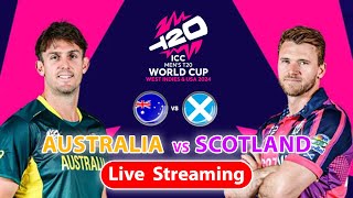 Australia vs Scotland T20 Live Streaming HD