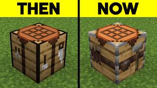 Everything Mojang Added To Crafting (And Removed...)
