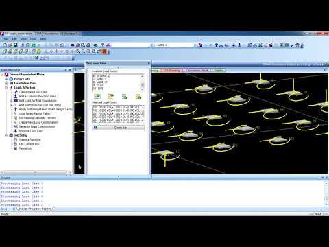Day 28 STAAD Pro Tutorials   Analysis & Design of Isolated Footing Adv  Foundation