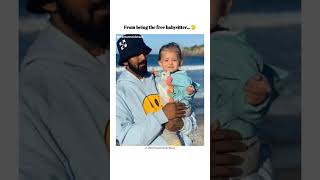 his whole little world 🧿#klrahul #athiyashetty #sunilshetty #cricket #indiancricket #viratkohli #yt