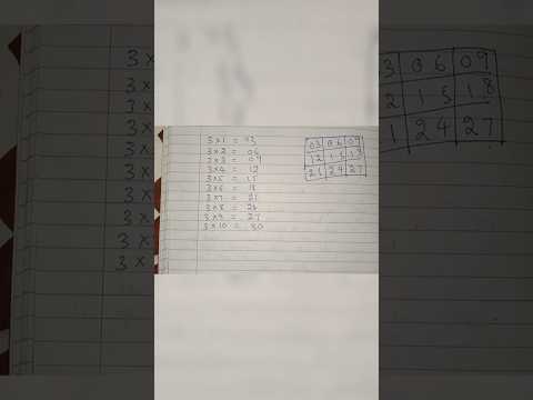 Maths easy tricks..3 table..3 table Easy tricks..maths easy tricks.#mathstricks #mathstable