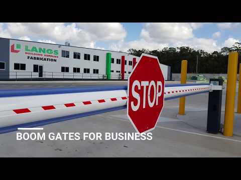 Commercial Gates - Boom Gates Australia