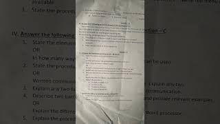 Class 9 Computer 1st periodic test Question pAper CBSE #CBSEIT #class9computer #CBSE #ITpaper