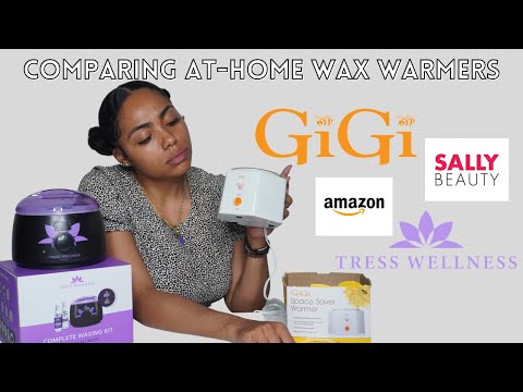 Comparing Amazon + Sally Beauty Wax Warmers | Tress Wellness vs. Gigi Wax