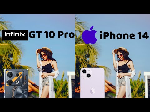 Infinix GT 10 Pro 5G VS iPhone 14 Camera Test Comparison