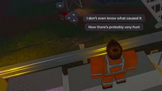 DOT Workers FALL Off ladder when fixing powerlines!