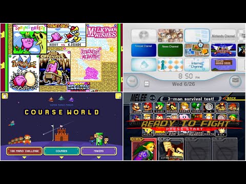 1 Hour of Nostalgic Nintendo Menu Themes!