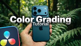 EASY iPhone Color Grading: SDR, HDR, Log & RAW
