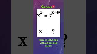 IQ Test | #maths #mathstrick #trickymaths #mathchallenge #iqtest