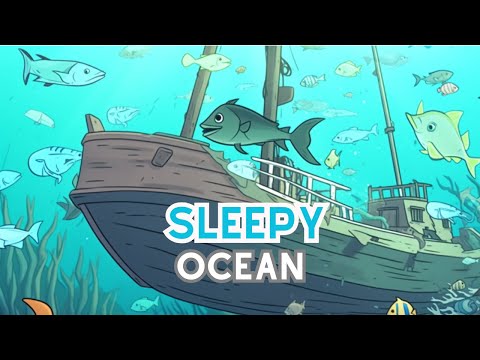 Sleepy Ocean 🌊CALMING Bedtime Story for Babies and Toddlers with Relaxing Ocean Music