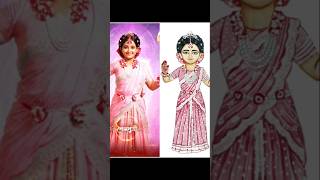 🌷Zee Bangla Mahalaya VS My Drawing🌷 🌸 Noborupe Debi Durga 🌸#noborupedebidurga#zeebengla #video