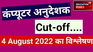 computer instructor latest news | computer instructor cut off 2022 | anudeshak 4 August analysis/(7.