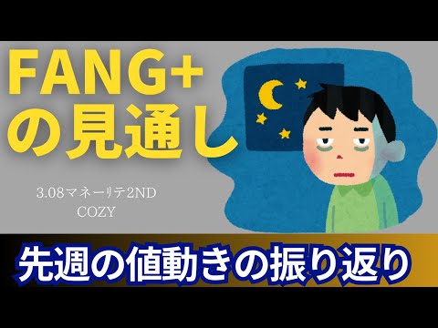 【新NISA】3.08FANG+の見通しは買い時！？先週の値動きの振り返り＆暴落傾向の値動きはどこまで！？