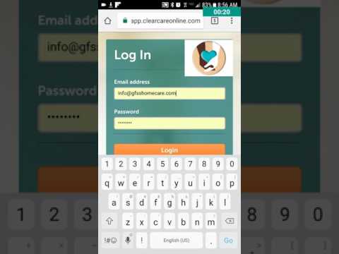 how to log in to Clear Care (Order #1).mp4
