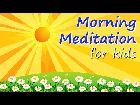 Morning Meditation for Kids I AM THE SUN - 5 Minutes Guided Meditation for Children