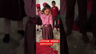 Action Word activity|| verbs #kids #verbs #verbsforkids