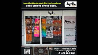 නව මෝස්තරයක් 🇱🇰✨ Aydh Collections – Crafted from Culture! #SriLankaFashion #AydhCollections