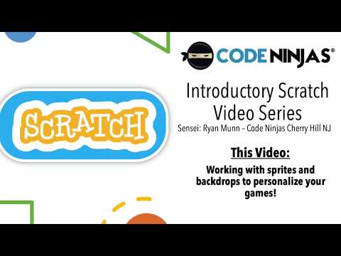 Scratch Video Series -- Sprites and Backdrops