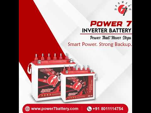 Power Your Ride, Power Your Future – Power 7 E-Rickshaw Battery!#PowerYourRide #PowerYourFuture