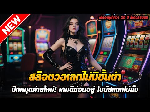 สล็อตวอเลทไม่มีขั้นต่ํา ปักหมุดค่ายใหม่! เกมดีซ่อนอยู่ โบนัสแตกไม่ยั้ง ไม่ต้องแย่งกับใคร