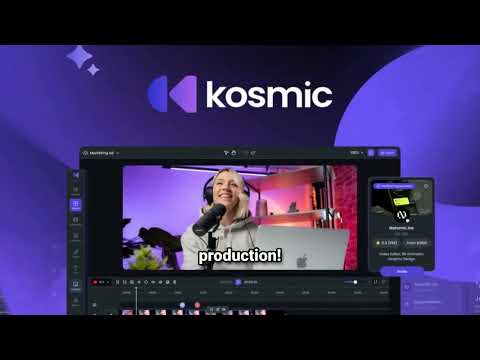 🔥 Kosmic AI: The Ultimate AI Video Editor & Freelancer Hub