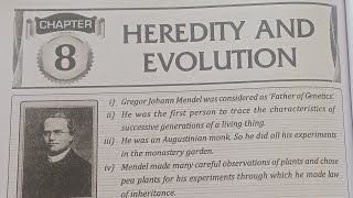 10th class biology 8th chapter Heredity and Evolution question bank