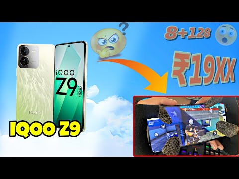 Iqoo Z9 5G Gaming Test 🥵 | Iqoo z9 5G Free Fire Gameplay Test ⚡| Free Fire Highlights 🔥