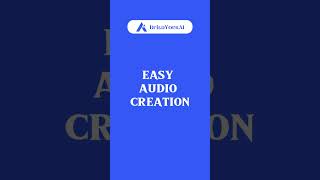 Revolutionize Audio Creation with Audyo: Unleash AI Magic for Seamless Sound